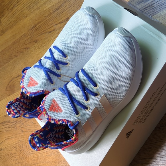 FARM Rio Shoes - NIB FARM Rio Cloudfoam Pure SPW Shoe Adidas Collab Women's 7.5 Abstract Print